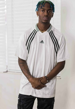 VINTAGE ADIDAS SHIRT LOGO 90S M 8.2