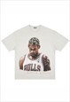 Kalodis Vintage Washed Distressed Rodman Print T-Shirt