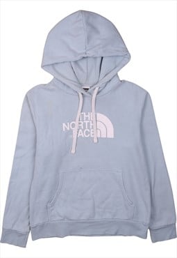 Vintage 90's The North Face Hoodie Pullover Spellout Blue