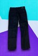 VINTAGE MENS BLACK VALENTINO JEANS 