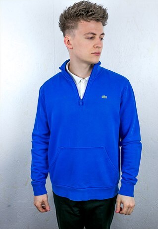 VINTAGE LACOSTE 1/4 ZIP SWEATSHIRT