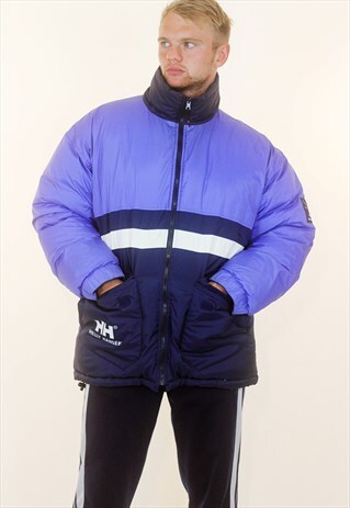VINTAGE HELLY HANSEN REVERSIBLE PUFFER COAT