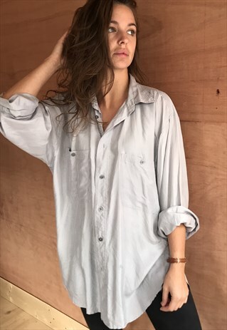 PATTERNED OVERSIZED RETRO VINTAGE UNISEX FESTIVAL SHIRT