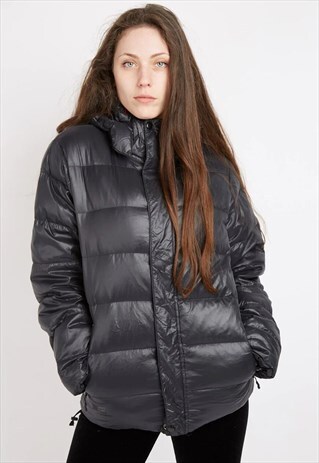 VINTAGE BLACK NIKE PUFFER JACKET