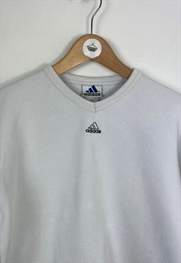 Adidas white sweatshirt XS/S