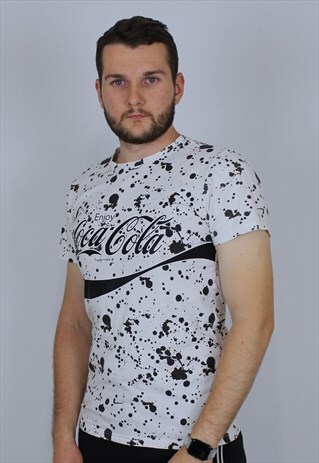 COCA COLA ENJOY T-SHIRT MEN RARE