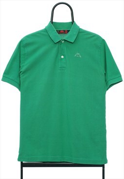 Vintage Kappa Green Polo Shirt Womens