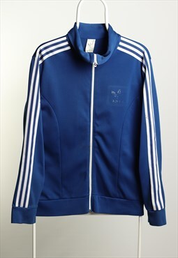 Vintage Adidas 80s Tracksuit Track Logo Jacket Blue