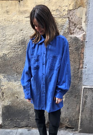 BLUE SILK