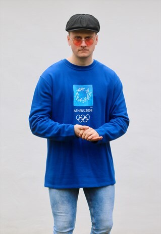 VINTAGE ATHENS 2K4 OLYMPICS SWEATSHIRT