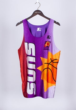 VINTAGE 90S REVERSIBLE BASKETBALL SUNS VEST