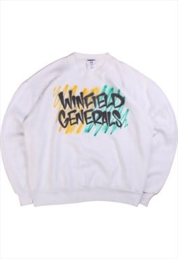 Jerzees  Winfield Generals Crewneck Sweatshirt XLarge White