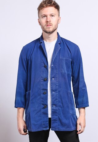 VINTAGE CHORE JACKET WORKER JACKET