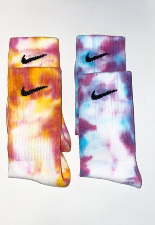 UNISEX FULL CREW TIE DYE NIKE SOCKS TUTTI BLAST COLLECTION