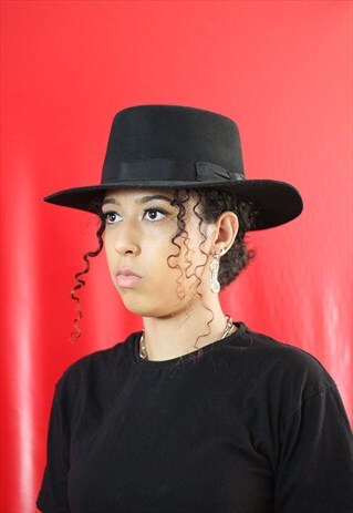 BR WOOL HAND MADE FEDORA HAT