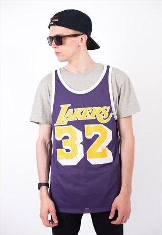 VINTAGE 90S NBA LOS ANGELES LAKERS BASKETBALL VEST