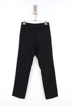 Burberry Regular Fit Classic Trousers in Black - 44