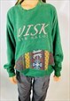 VINTAGE SIZE XL LEE REWORKED SWEATSHIRT IN GREEN