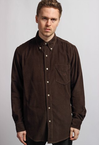 VINTAGE CORDUROY RALPH LAUREN CHAPS SHIRT