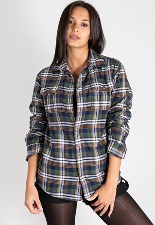VINTAGE 80S TOMMY HILFIGUER WINTER SHIRT / S9479