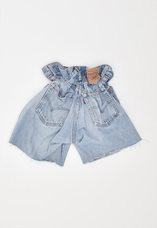 VINTAGE 00'S Y2K LEVIS 501 SHORTS DENIM BLUE