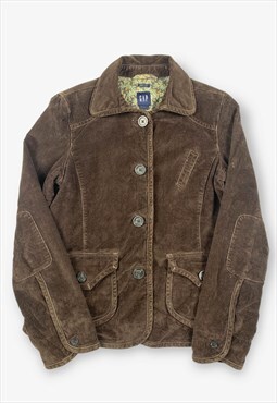 Vintage gap corduroy jacket brown small BV16727