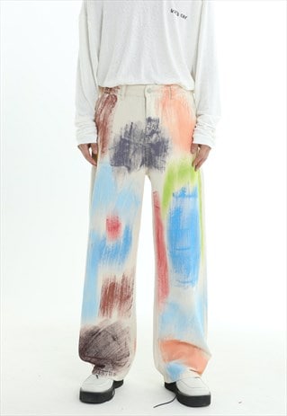 Women's Painted Graffiti Jeans A VOL.1