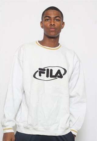 VINTAGE FILA LOGO SWEATSHIRT