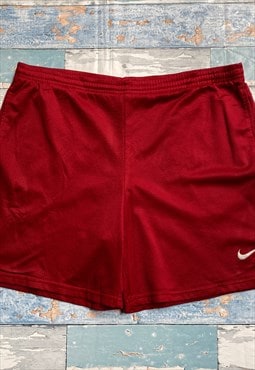 Vintage 90s Red Nike Sport Shorts Women's Large