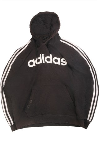 VINTAGE 90'S ADIDAS HOODIE SPELLOUT PULLOVER