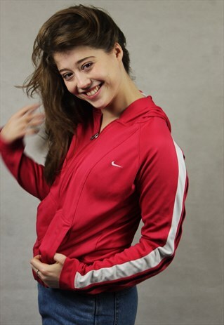 RETRO / 90'S / NIKE / HOT PINK HOODIE
