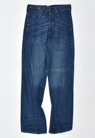 VINTAGE 90'S JEANS STRAIGHT BLUE
