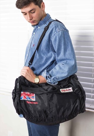 VINTAGE REEBOK DUFFLE BAG LOGO 90S X 19.4