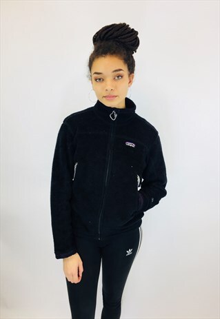 VINTAGE PATAGONIA EMBROIDERED FLEECE JACKET