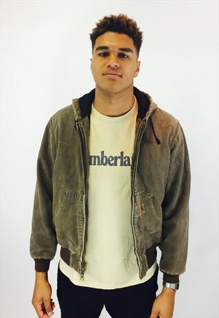 VINTAGE 80S CARHARRT HOODED JACKET