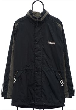 Vintage Adidas 90s Black Coat Mens