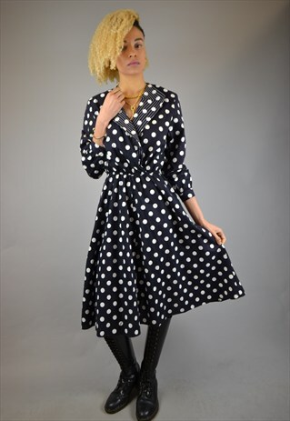 VINTAGE 80'S POLKADOT