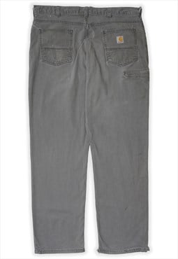 Vintage Carhartt Workwear Grey Trousers Mens