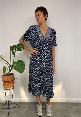 FLORAL VINTAGE DRESS