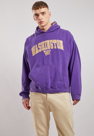 VINTAGE WASHINGTON HUSKIES HOODIE