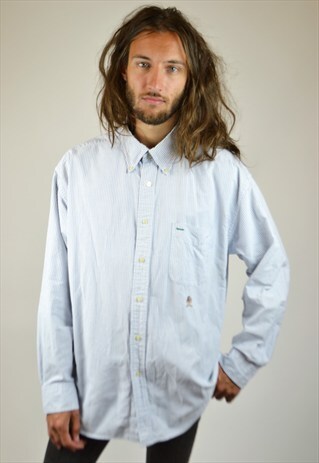 VINTAGE 90'S TOMMY HILFIGER STRIPED SHIRT