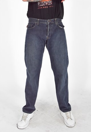 MOSCHINO JEANS JEANS BLUE IN COTTON STYLE CASUAL