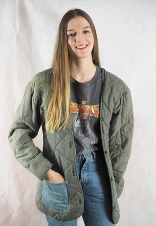 VINTAGE ARMY LINER JACKET