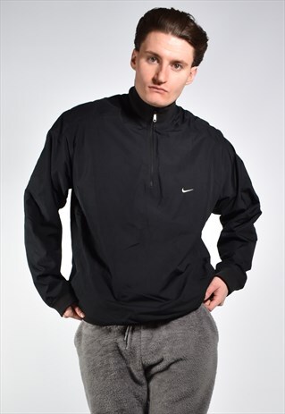 EARLY 2000S NIKE REVERSIBLE PULLOVER WINDBREAKER JACKET