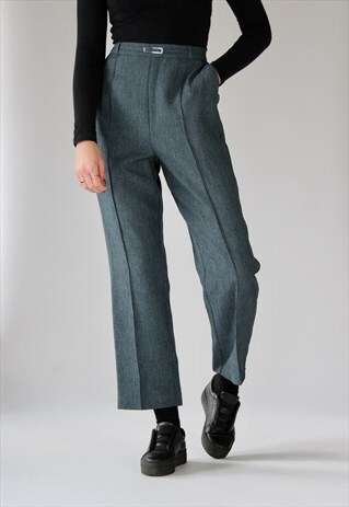 VINTAGE PLEATED TROUSERS