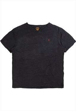Vintage 90's Polo Ralph Lauren T Shirt Short Sleeve V Neck