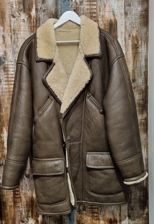 VINTAGE SHEEPSKIN SHEARLING SHEEPSKIN JACKET '90