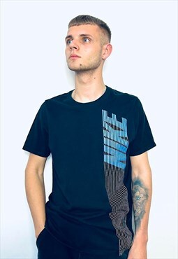 Vintage Nike Black Block Capital Spellout T-shirt