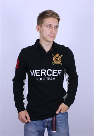 VINTAGE POLO RALPH LAUREN MENS JUMPER LONG SLEEVE