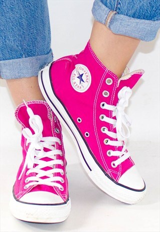 RETRO HI-TOP SOFT PINK CONVERSE UK 7